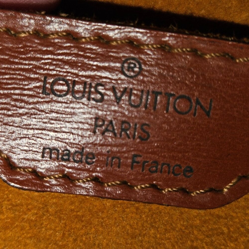 Louis Vuitton Saint Jacques Epi Kenya Brown Handbag - Picture 5 of 6